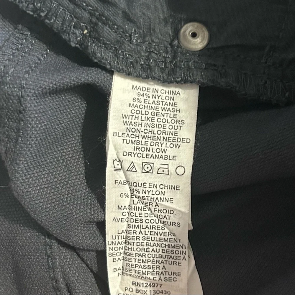 PraNa fitness pants, women’s size 10. Dark gray, skinny. Excellent condition.